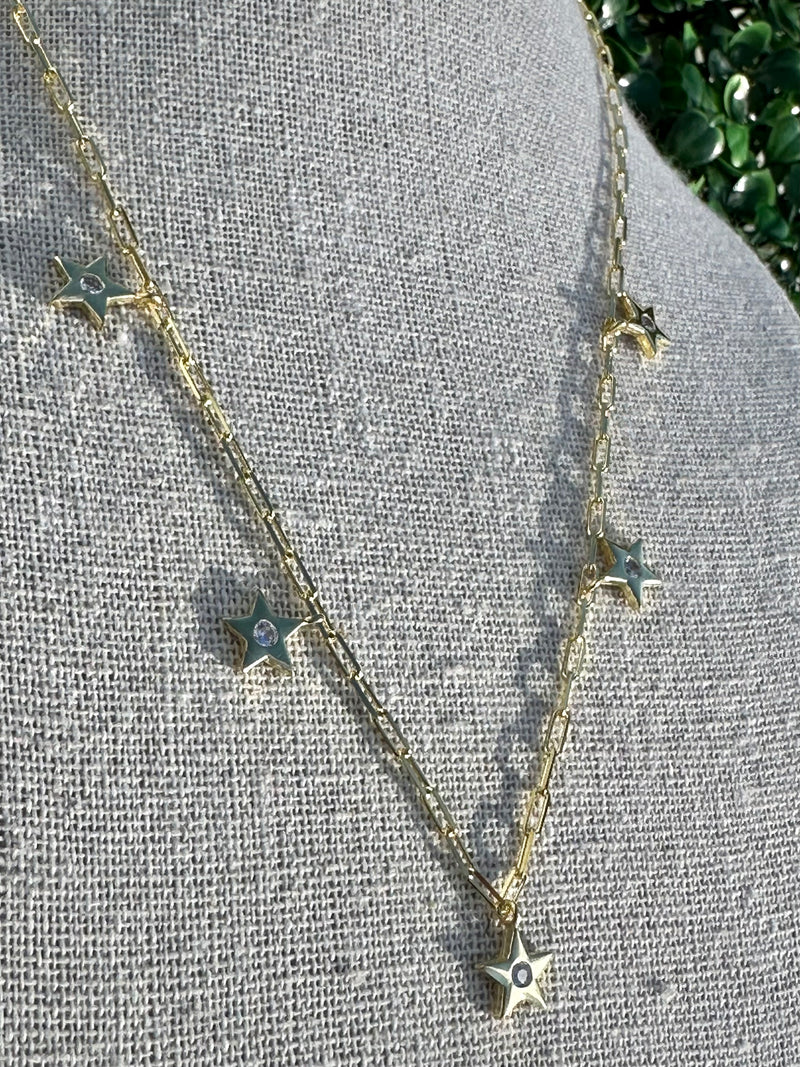 Dangly Star Necklace