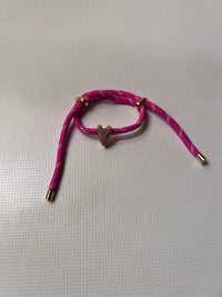 Lace Charm Adjustable Bracelet