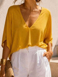 Flowy V-Neck Resort Top