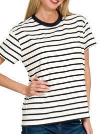 Coastal Stripe Essential Tee