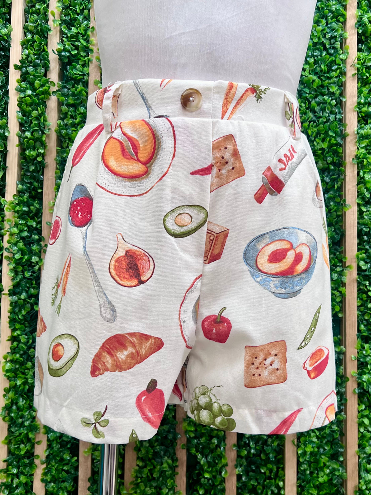 French Lunch Motif Vest