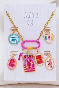 DIY Stainless Steel Coastal Charm Necklace