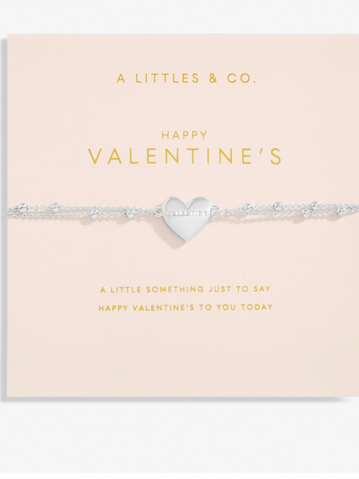 Little Moments Celebrate Happy Valentines Bracelet