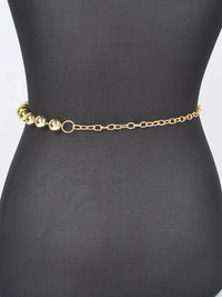 Multi Layered Bead Chain Belt