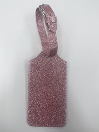 Glitter Luggage Tag