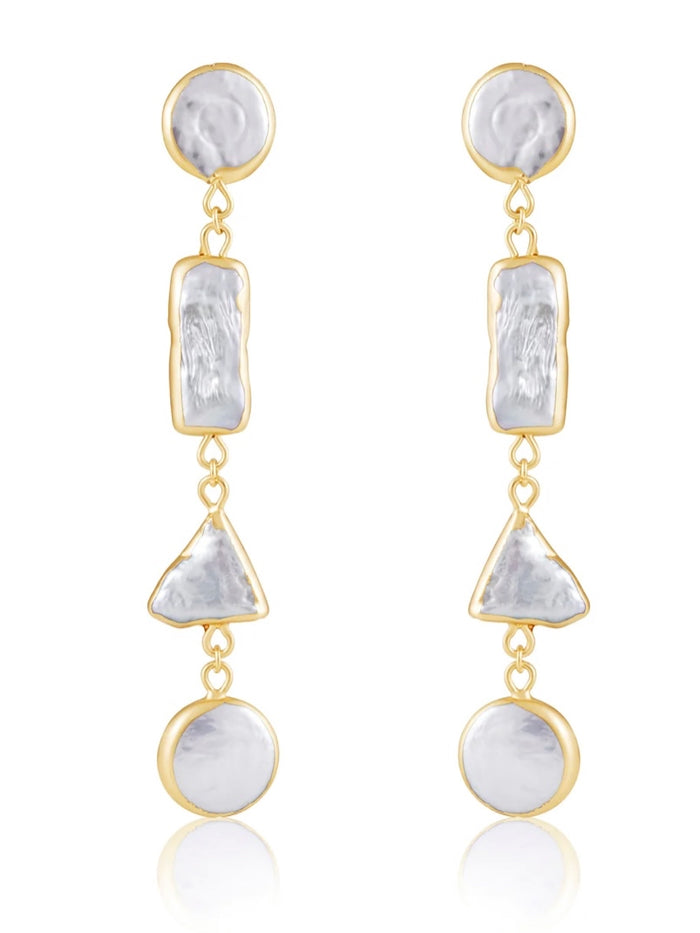 Tatiana Pearl Drop Earrings