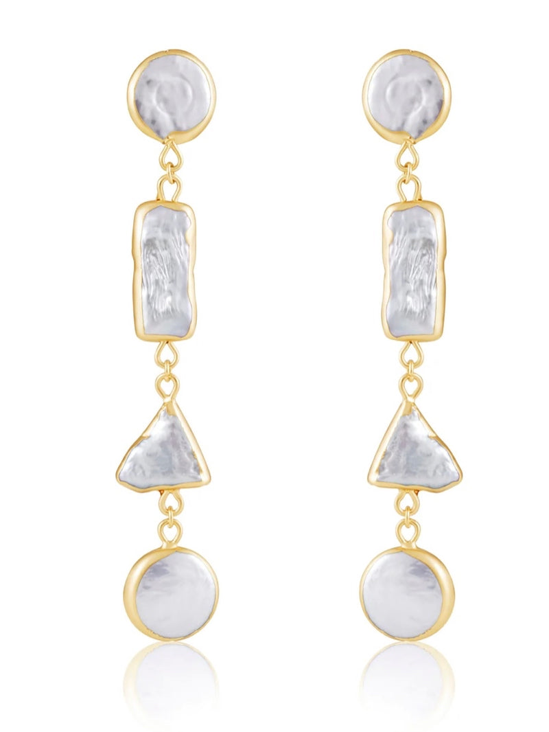 Tatiana Pearl Drop Earrings