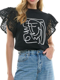 Graphic Face Tee