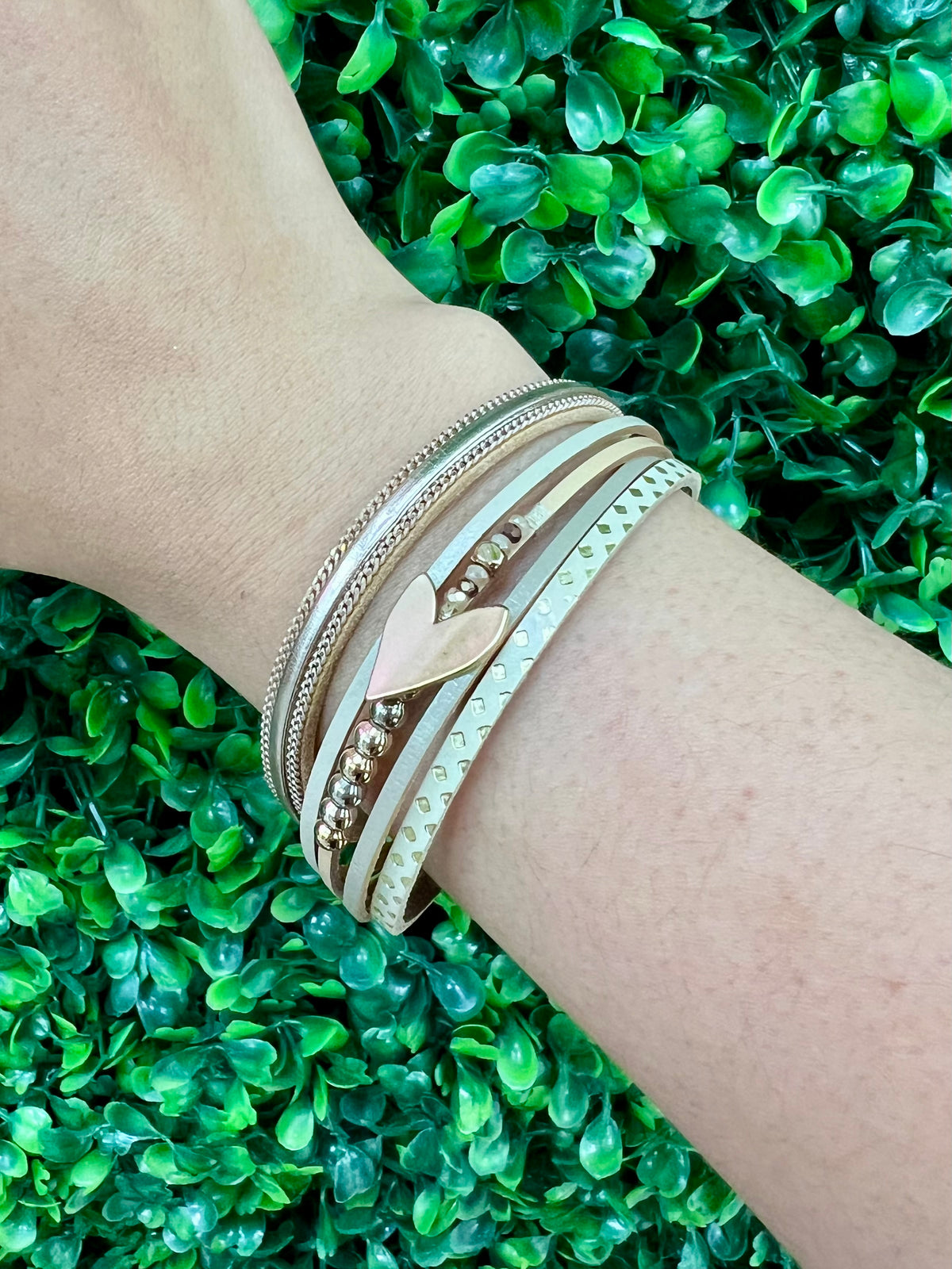 Leatherette Wrap Bracelets