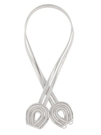 Textured U Shape Metal Elastic Belt