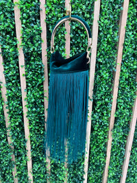 Exquisite Velvet Fringe Bombonier Bag