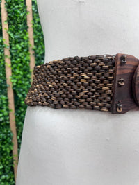Boho Beaded Elastic Belts