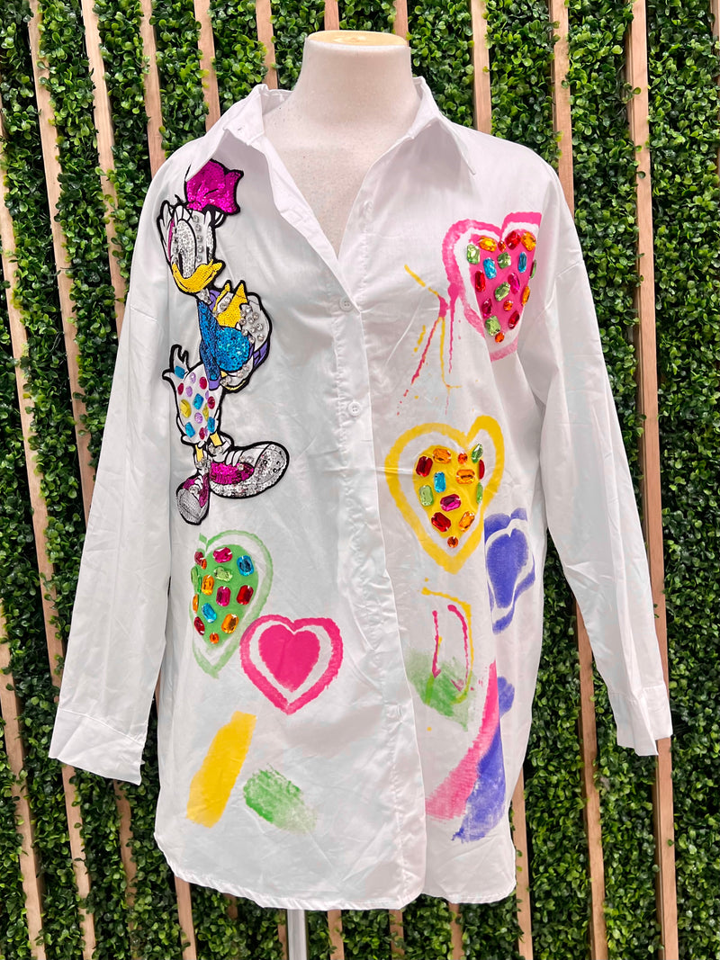 Daisy Button Down Blouse