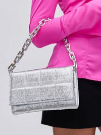 Delicate Quilted Envelope Bag