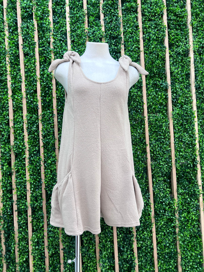 Textured Loose Fit Romper