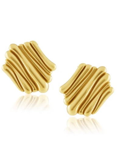 SJ Mini Julia Statement Ribbed Earring