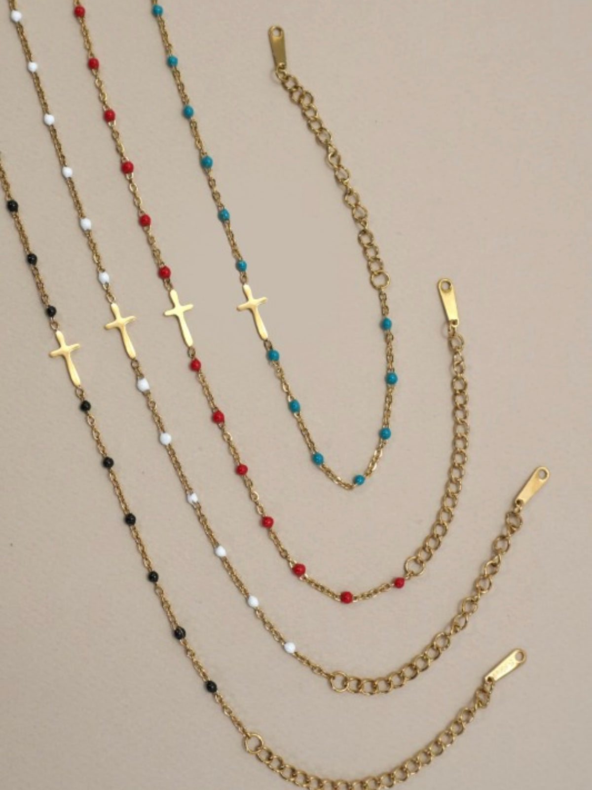 Stainless Steel Faith Cross Bracelet