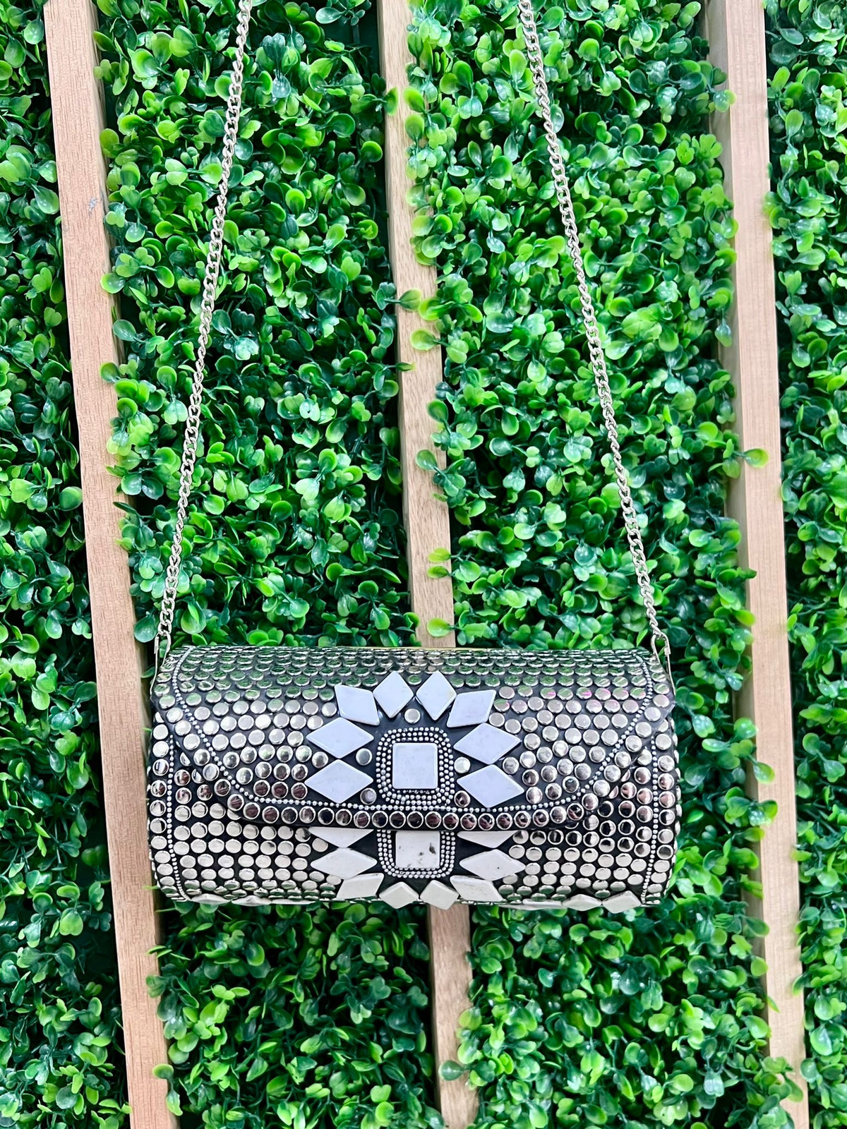 Tubular Studded Crossbody