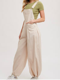 Cargo Drawstring Overall