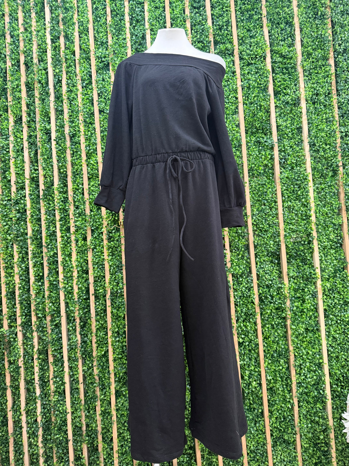 Off Shoulder terry Jumpsuit