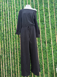 Off Shoulder terry Jumpsuit