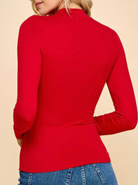Double Layered Long Sleeve Top