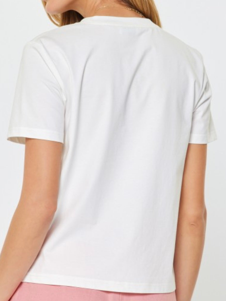 Vive, Ama, Sonríe Embroidered Shirt