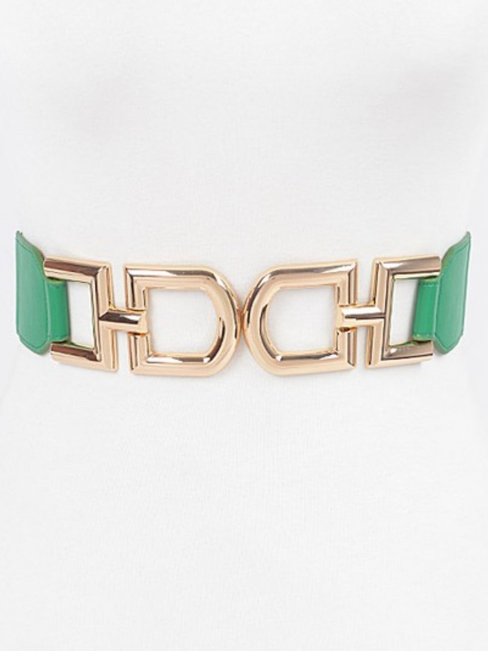 Multi Metal Buckle Elastic Belt