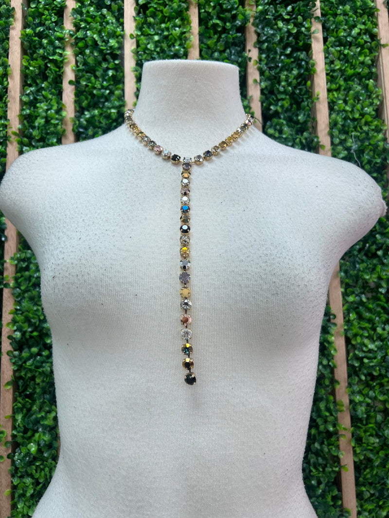 Mini Multi Metallic LA Necklace
