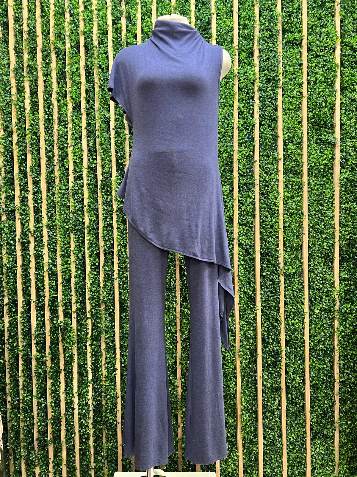 Asymmetrical Tunic & Wide Leg Pant Set
