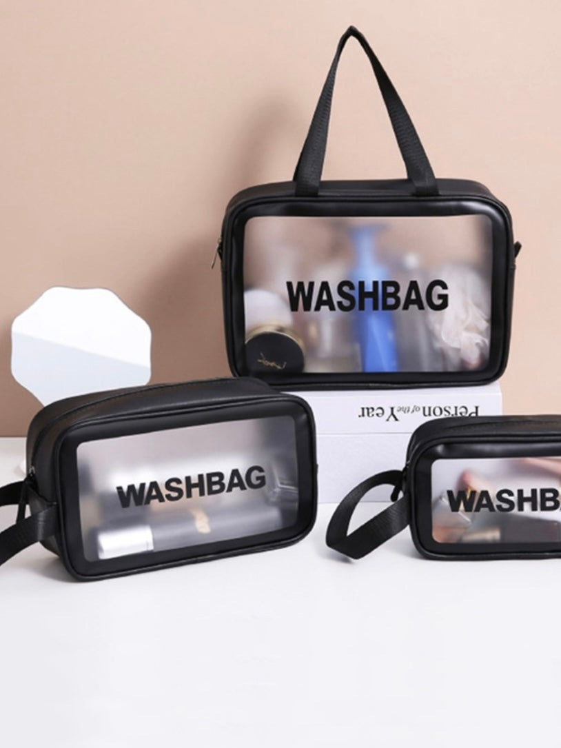 3 Set Travel Makeup Washbag