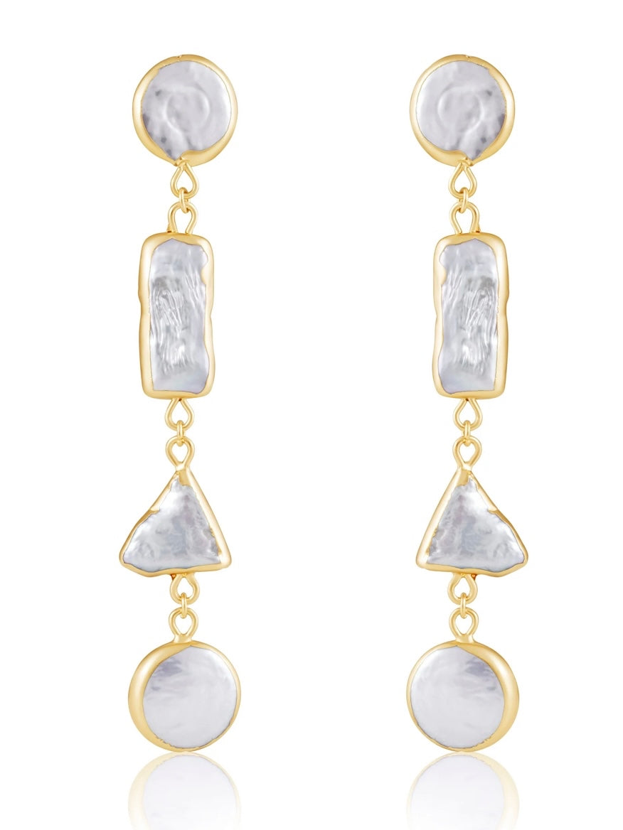 Tatiana Pearl Drop Earrings