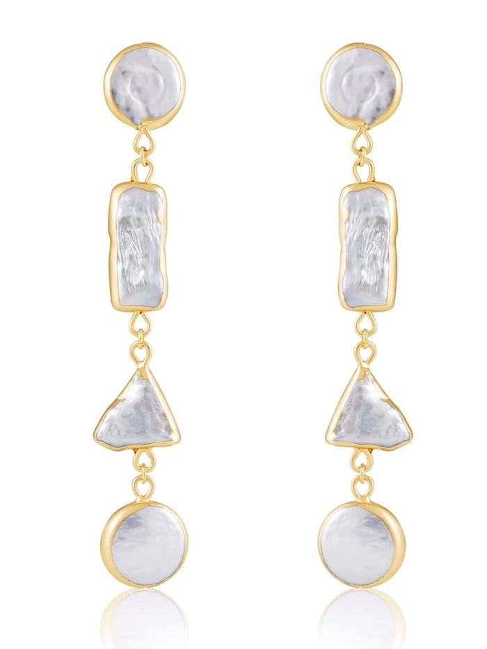 Tatiana Pearl Drop Earrings