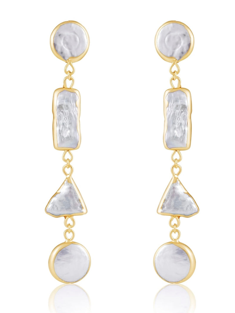 Tatiana Pearl Drop Earrings