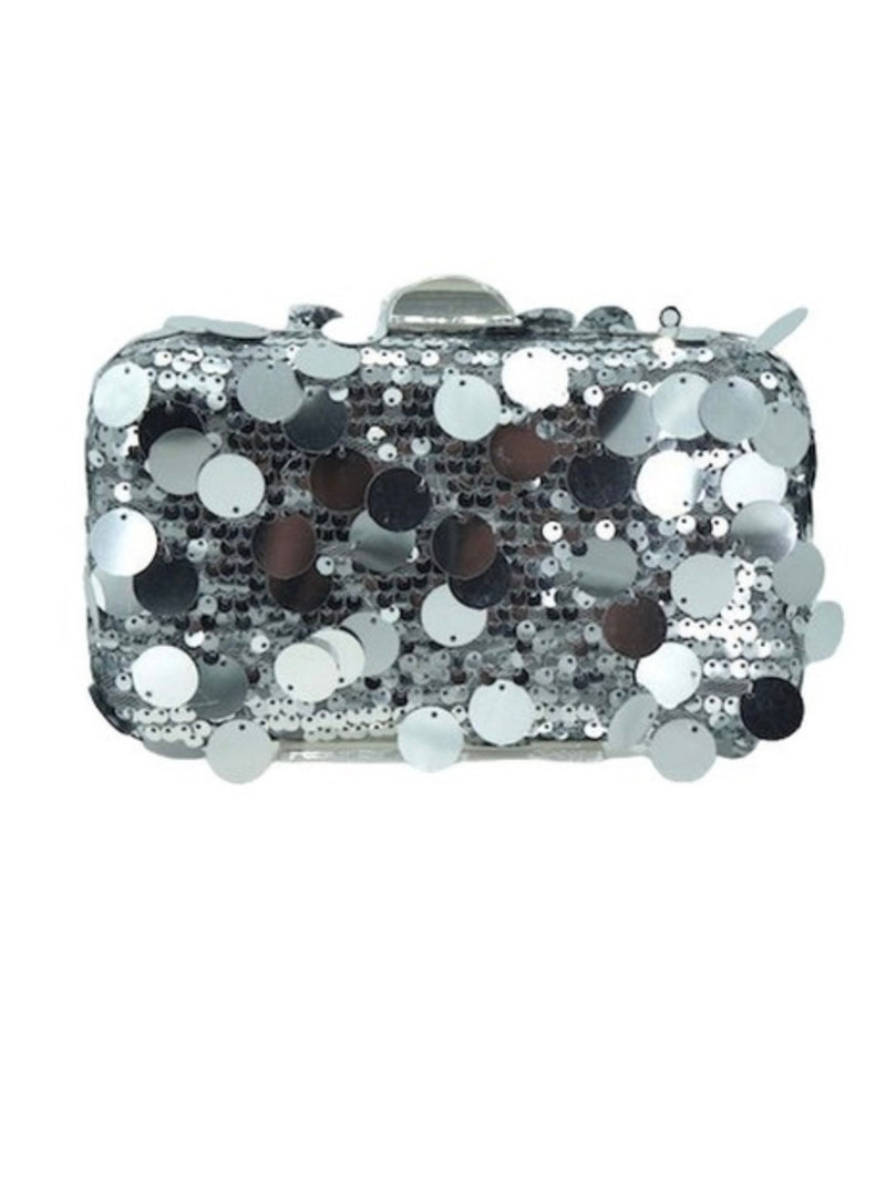 Sequin Glam Clutch Bag