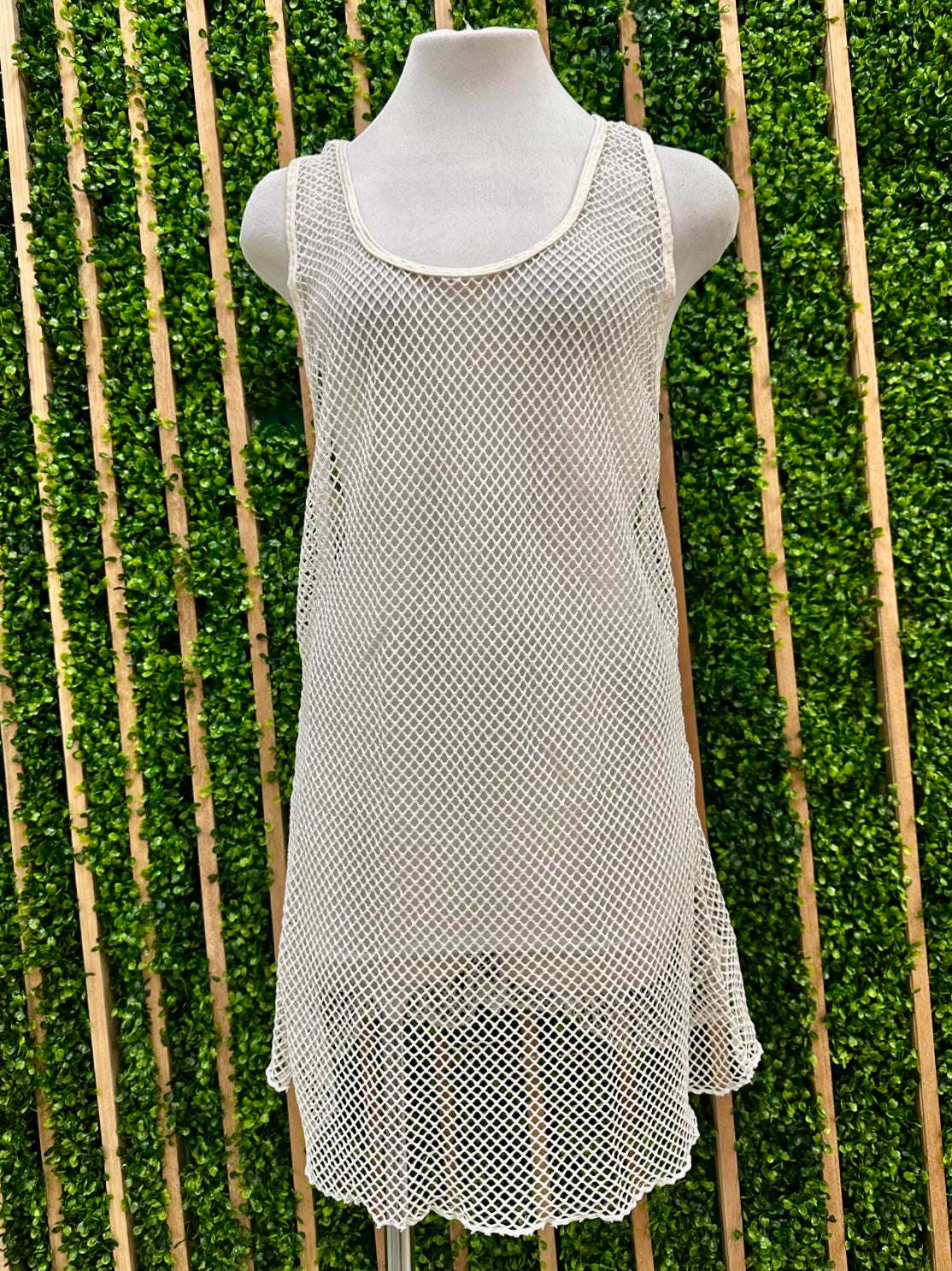 Mesh Coverup Dress