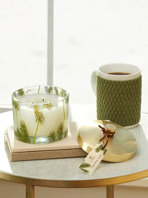 Thymes 3-Wick Heritage Pine Needle