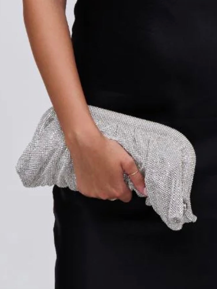 Full Rhinestone Night Bag