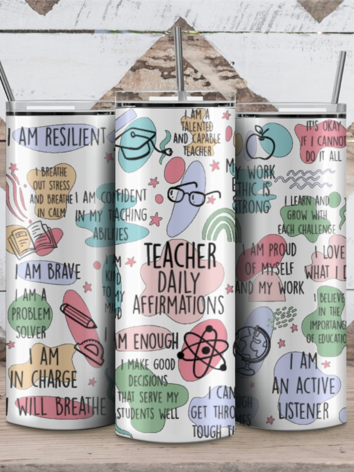 Teacher Detail Tumbler