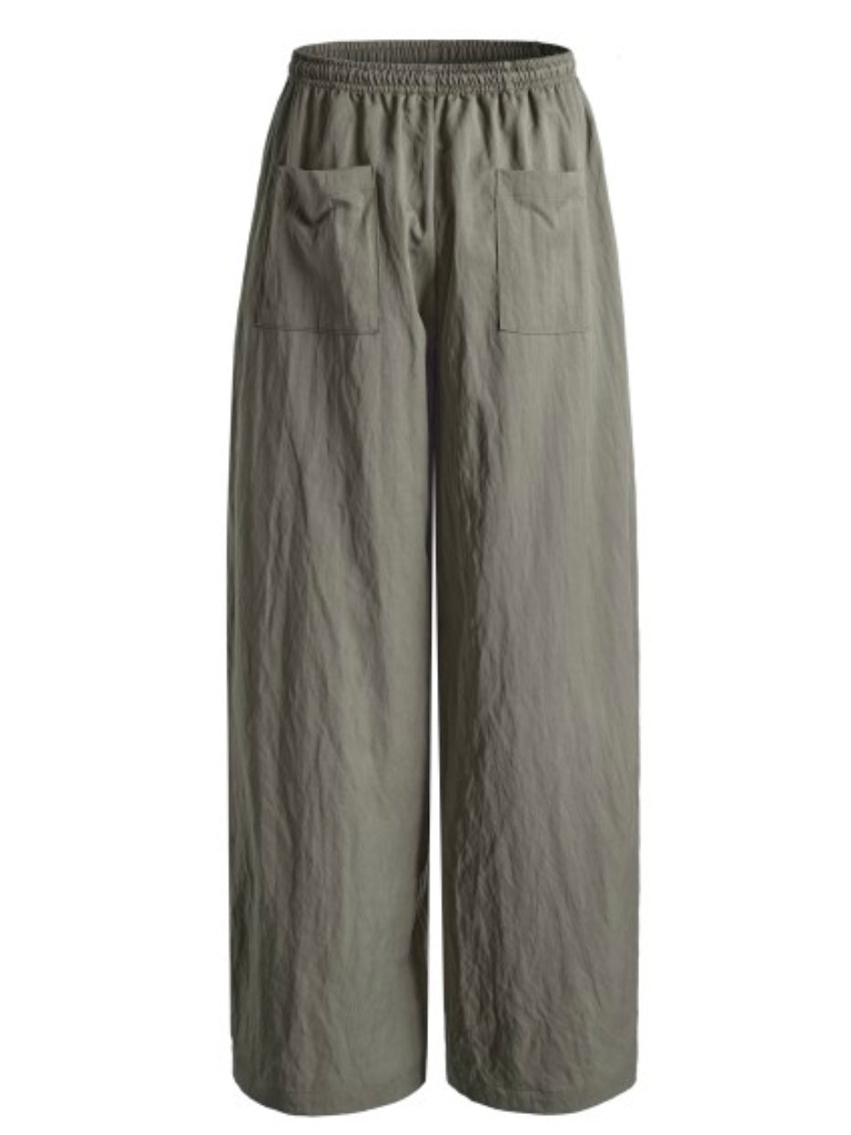 Sienna Utility Wide Leg Pants – Olive