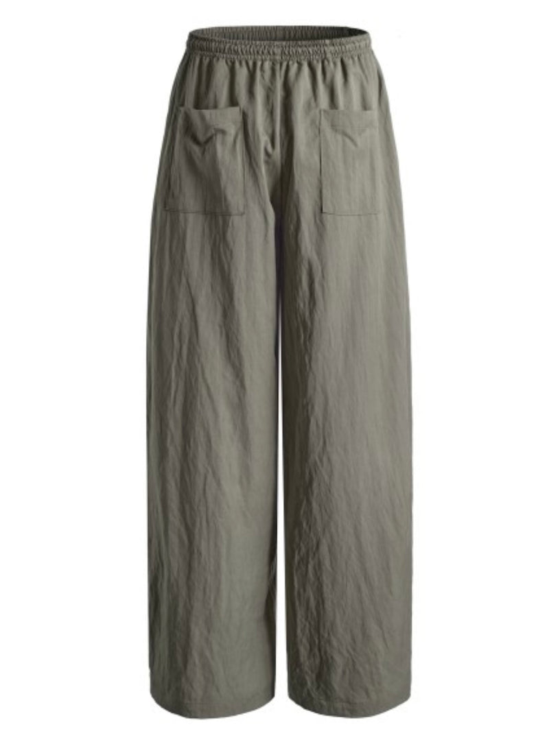 Sienna Utility Wide Leg Pants – Olive