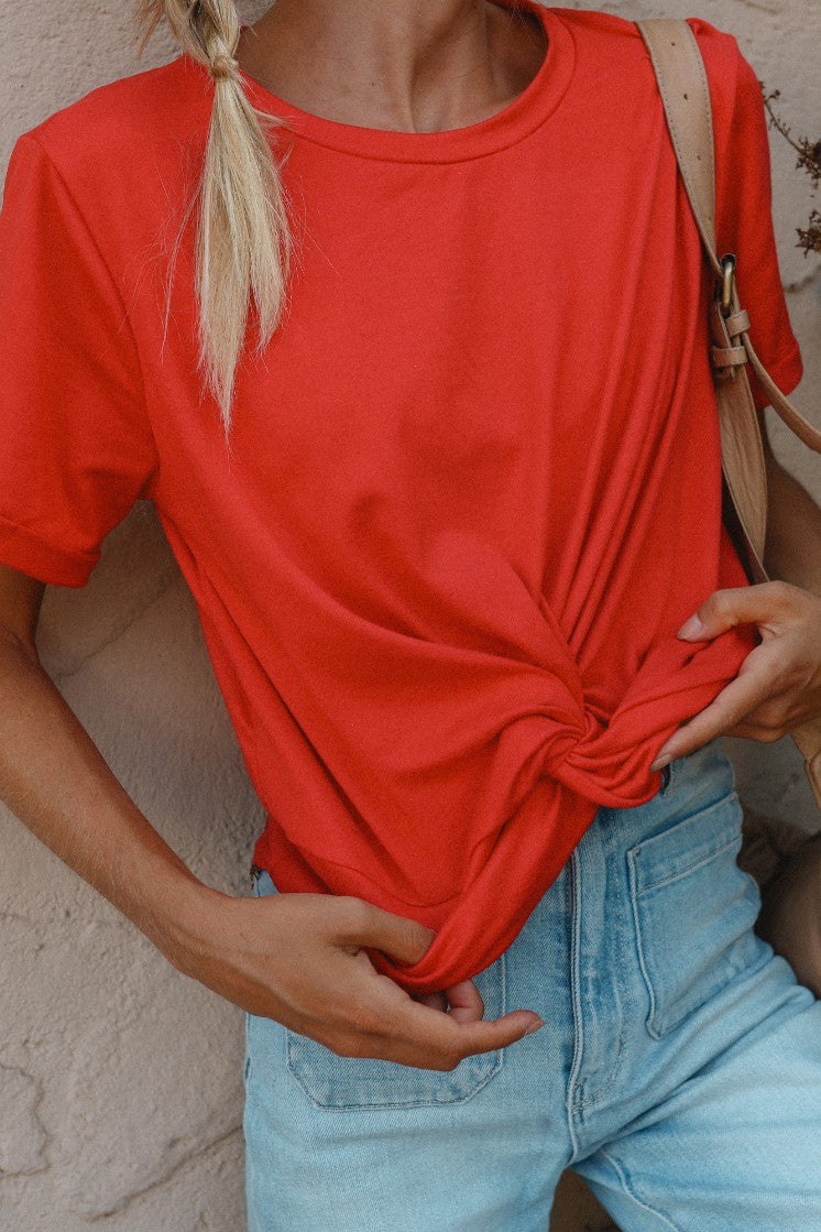 Twisted Knot T Shirt