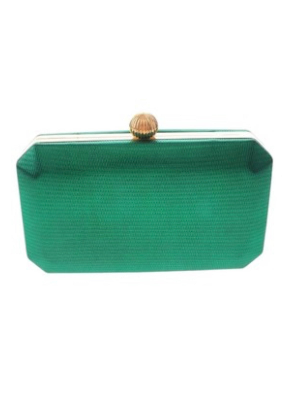 Angled Corners Metallic Clutch