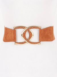Interlocking Buckle Wide Belt