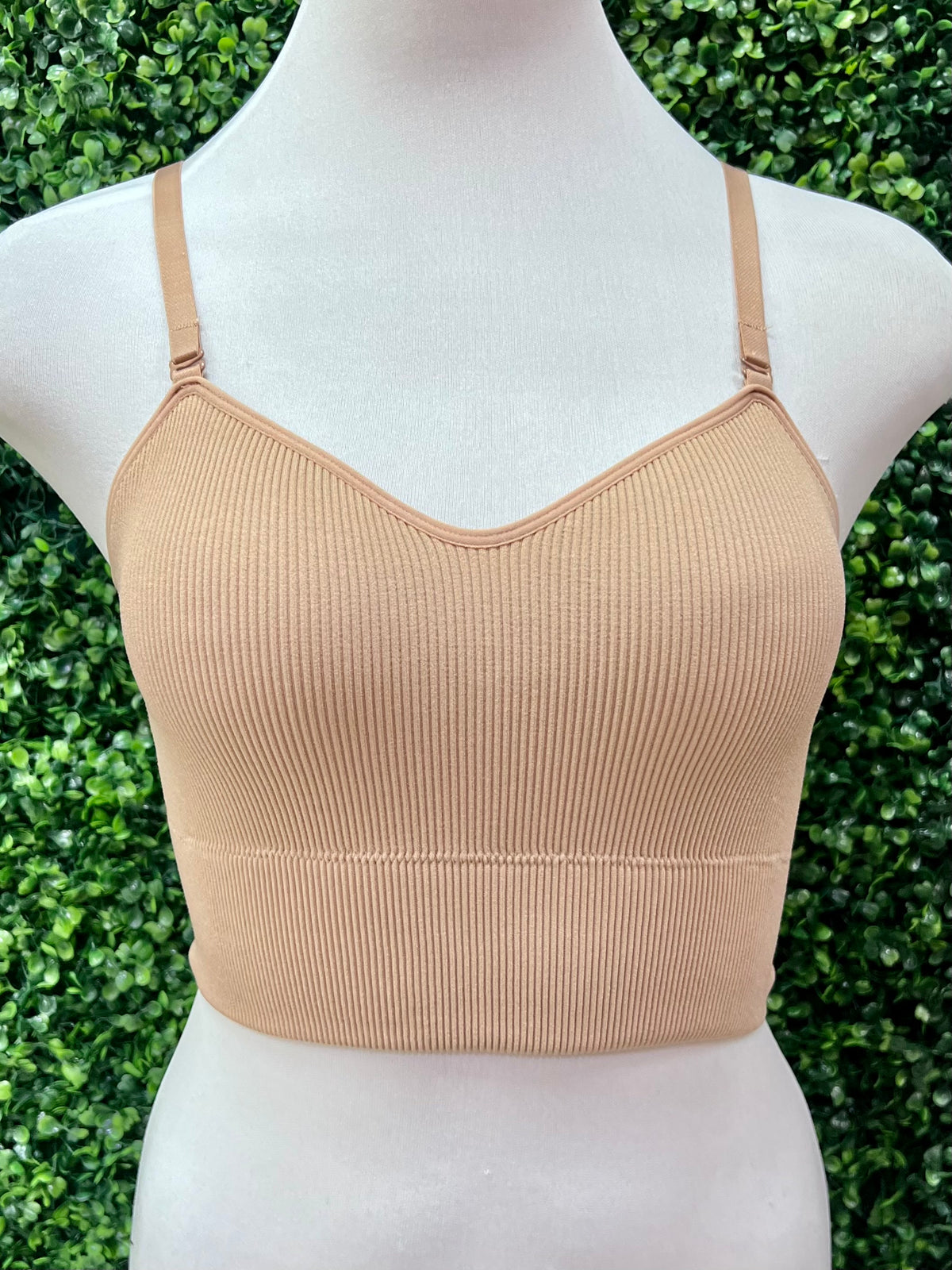 Ribbed Contour Bra