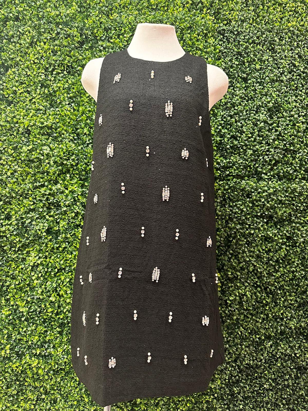 Crystal Embellished Classic Black Short Dress Ah L La Lifestyle Boutique Crystal Embellished Classic Black Short Dress Ah L La Lifestyle Boutique