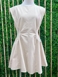 Structured Ruched Side Short Dress