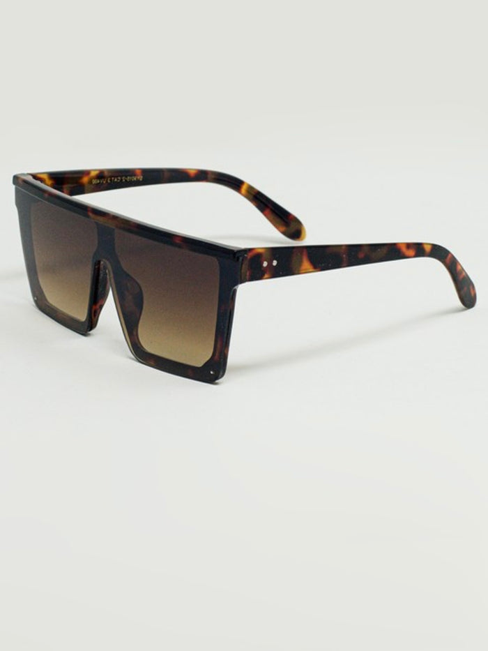 Oversized Square 70's Sunglasses