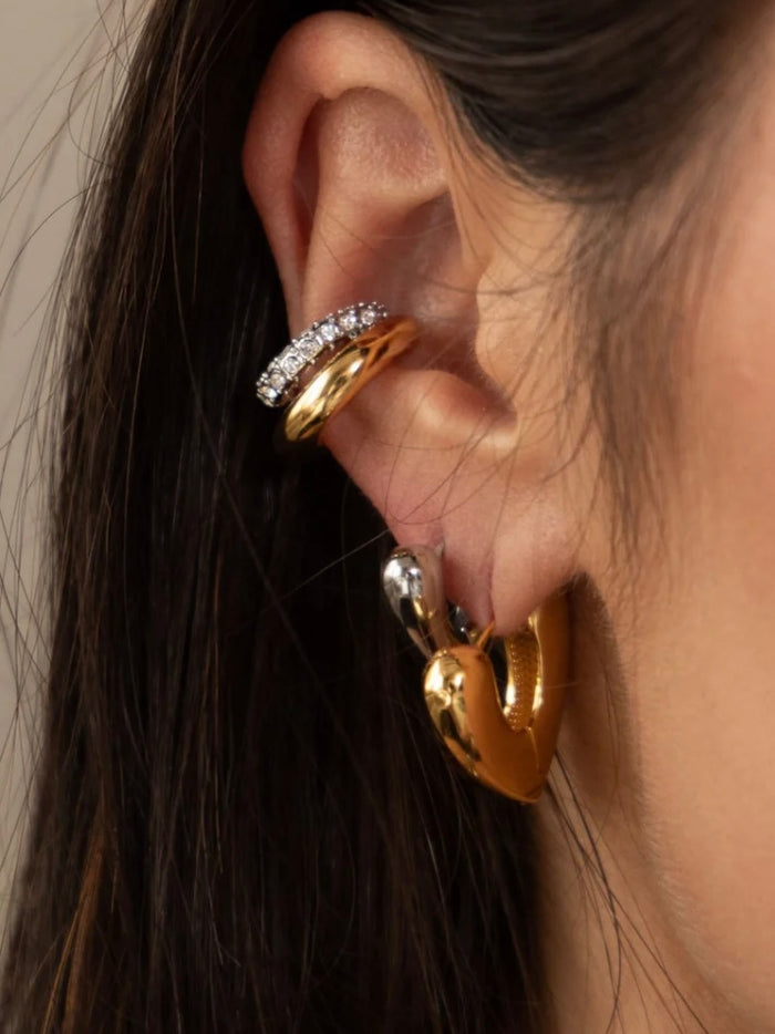 SJ Two Tone Ear Cuff