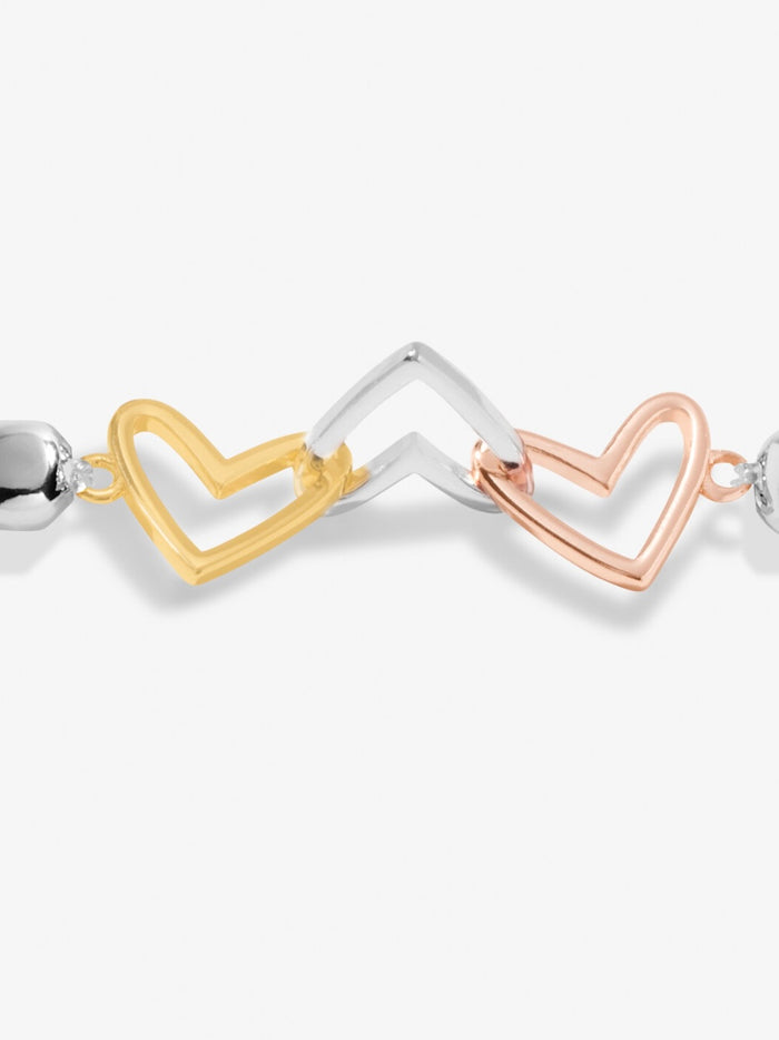Little Moments Forever Yours Friendship laughter Happiness Silver Bracelet